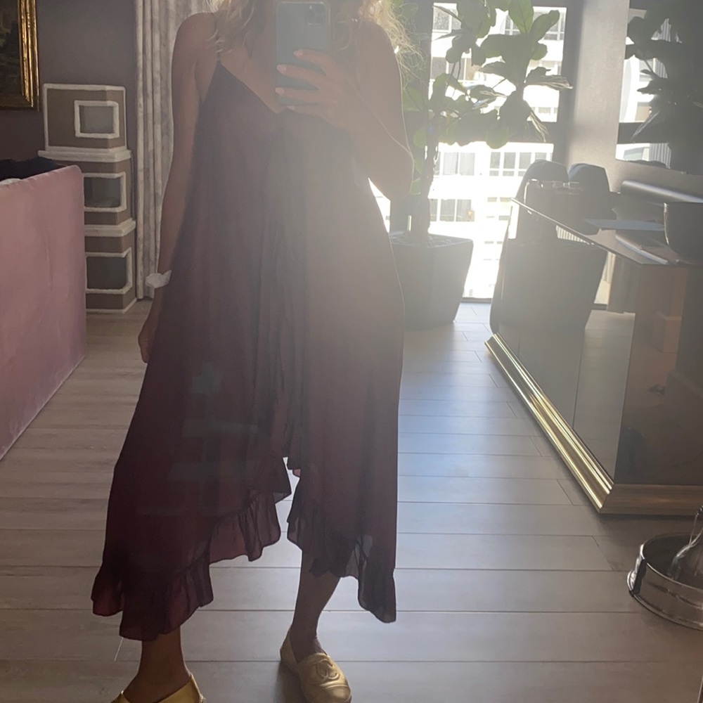 Paris designer maxi dress